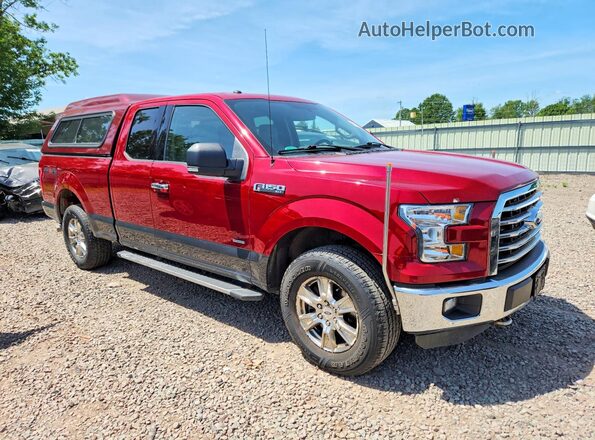 1FTEX1EP4GFC24974 2016 FORD F150 Red Առջևի աջ