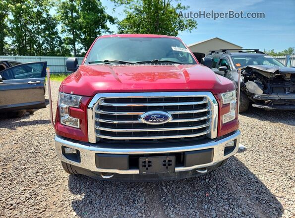 1FTEX1EP4GFC24974 2016 FORD F150 Red Դիմացի տեսք