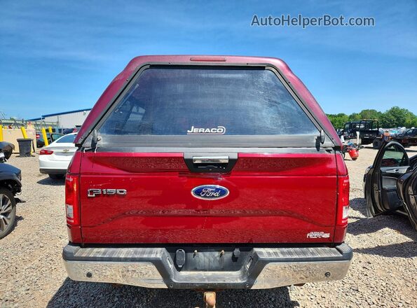 1FTEX1EP4GFC24974 2016 FORD F150 Red Հետևի տեսք