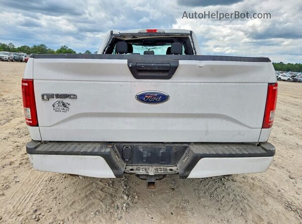 1FTEX1EP4HFA95376 2017 FORD F150 White უკანა ხედი