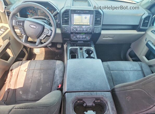 1FTEX1EP4HFA95376 2017 FORD F150 White წინა პანელის ხედი
