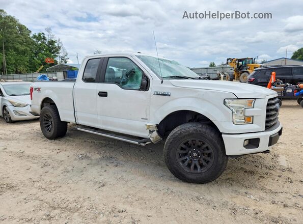 1FTEX1EP4HFA95376 2017 FORD F150 White წინა მარჯვენა