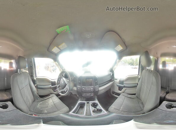 1FTEX1EP4HFA95376 2017 FORD F150 White VIN კოდის სტიკერის ხედი