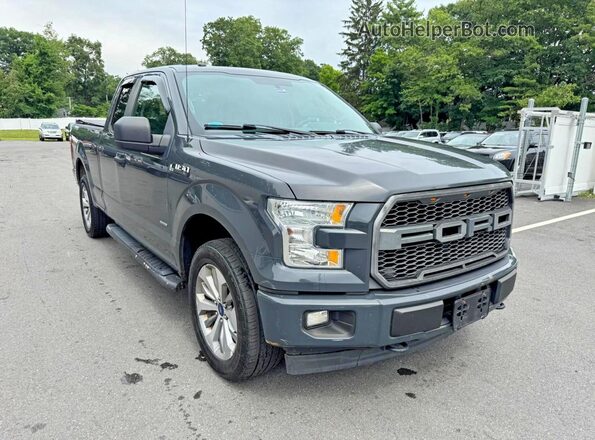 1FTEX1EP4HFB03055 2017 FORD F150 Black Front right