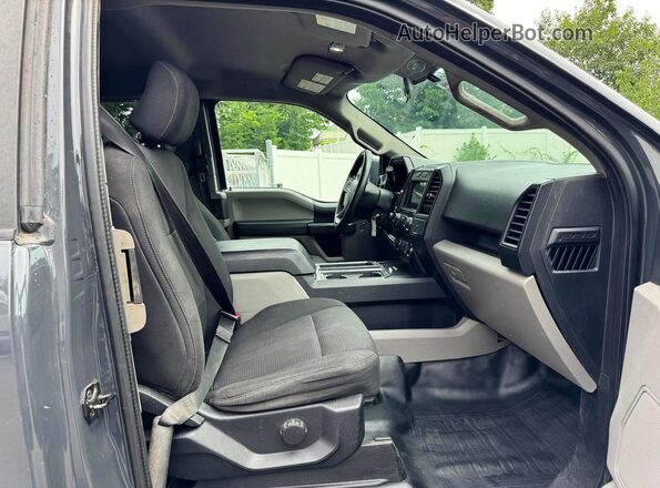 1FTEX1EP4HFB03055 2017 FORD F150 Black Rear interior view