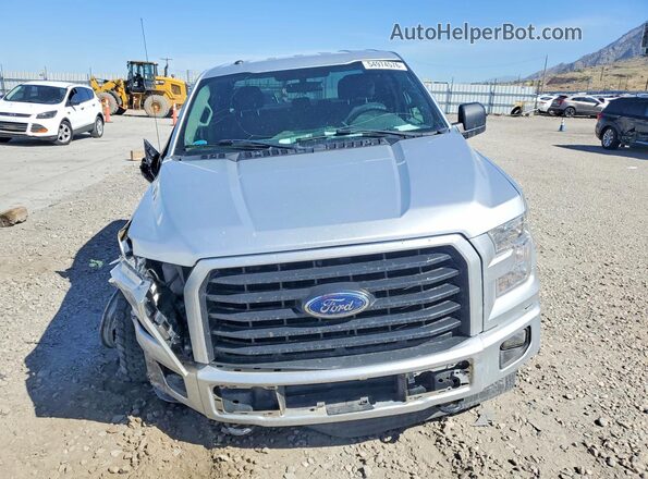 1FTEX1EP4HFC27942 2017 FORD F150 Серебряный Вид спереди