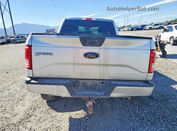 1FTEX1EP4HFC27942 2017 FORD F150 Серебряный Вид сзади