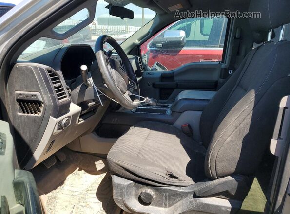 1FTEX1EP4HFC27942 2017 FORD F150 Серебряный Вид салона спереди