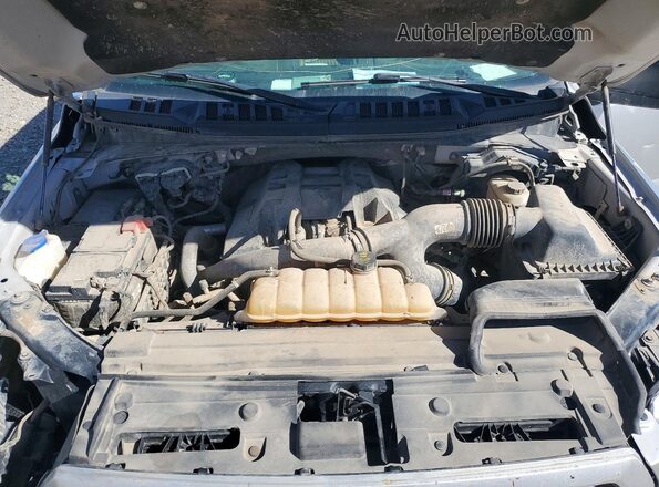 1FTEX1EP4HFC27942 2017 FORD F150 Серебряный Вид задней части салона