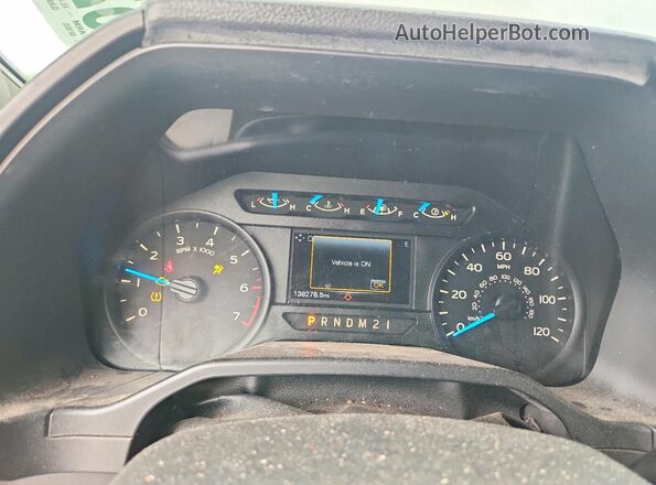 1FTEX1EP4HKC79708 2017 FORD F150 Gray Widok zestawu wskaźników