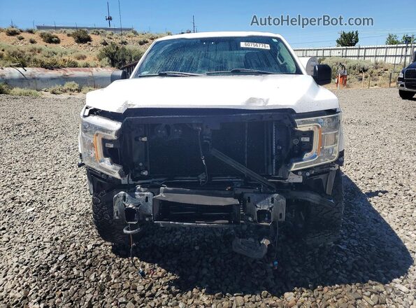 1FTEX1EP4JKD60567 2018 FORD F150 Белый Вид спереди