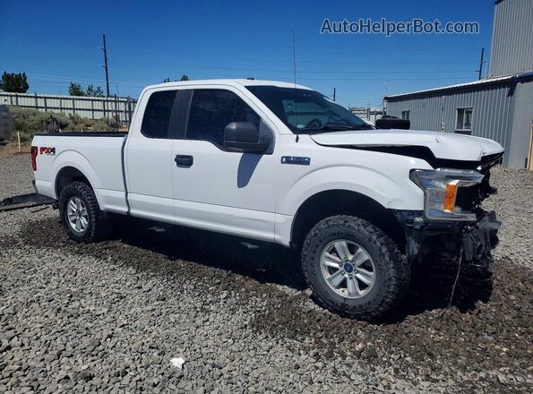 1FTEX1EP4JKD60567 2018 FORD F150 Белый Передняя правая четверть