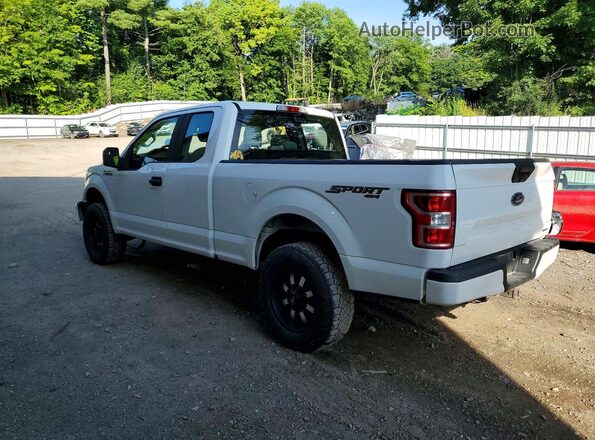 1FTEX1EP4KFA26095 2019 FORD F150 White უკანა მარცხენა