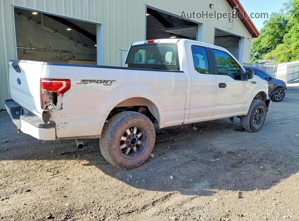 1FTEX1EP4KFA26095 2019 FORD F150 White უკანა მარჯვენა