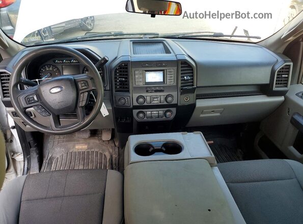 1FTEX1EP4KFA26095 2019 FORD F150 White წინა პანელის ხედი