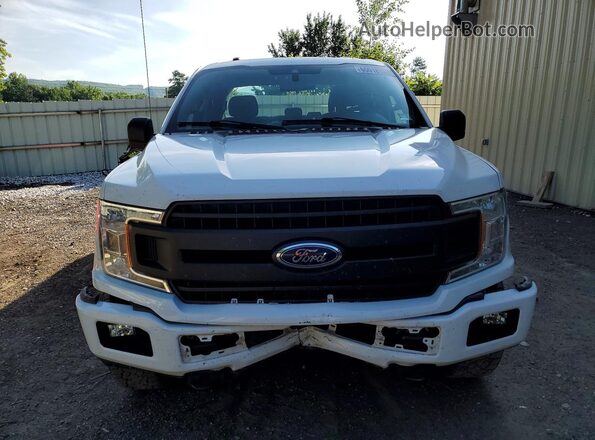 1FTEX1EP4KFA26095 2019 FORD F150 White წინა ხედი
