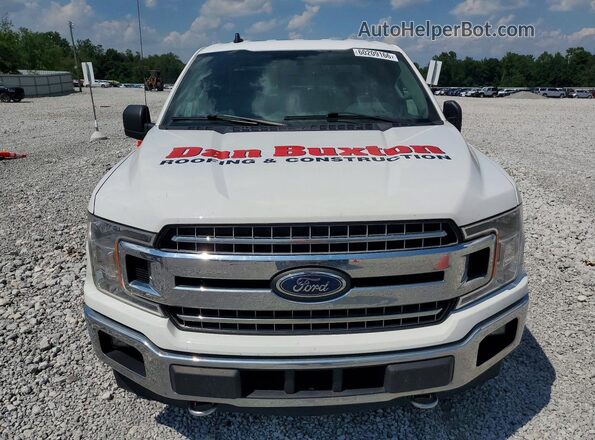 1FTEX1EP4LFC19994 2020 FORD F150 White Widok z przodu