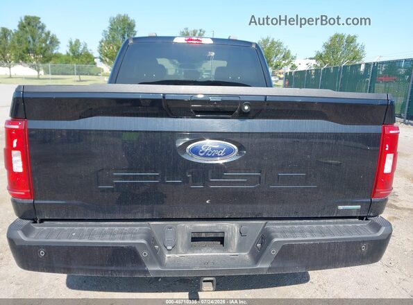 1FTEX1EP4MFA57382 2021 FORD F150 Black 