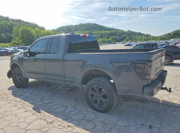 1FTEX1EP4MKD20610 2021 FORD F150 Gray Задня ліва чверть