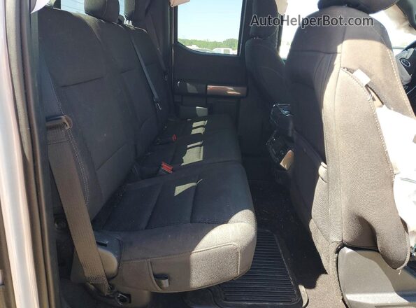 1FTEX1EP4NKD40583 2022 FORD F150 White Widok tylnych siedzeń