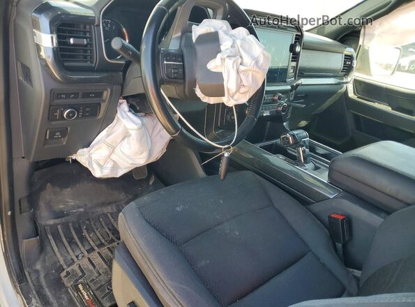 1FTEX1EP4NKD40583 2022 FORD F150 White Widok deski rozdzielczej
