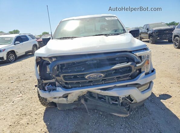1FTEX1EP4NKD40583 2022 FORD F150 White Widok z przodu