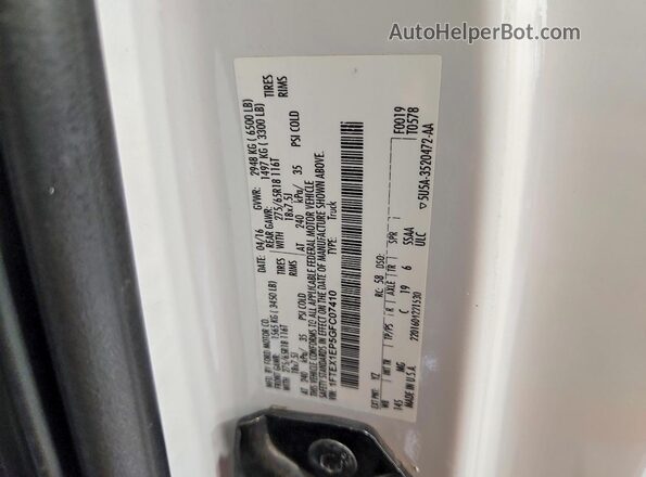 1FTEX1EP5GFC07410 2016 FORD F150 White VIN sticker view