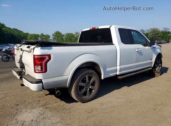 1FTEX1EP5HFA38913 2017 FORD F150 Белый Задняя правая четверть
