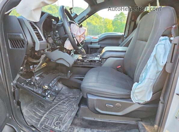 1FTEX1EP5HFA38913 2017 FORD F150 Белый Вид салона спереди
