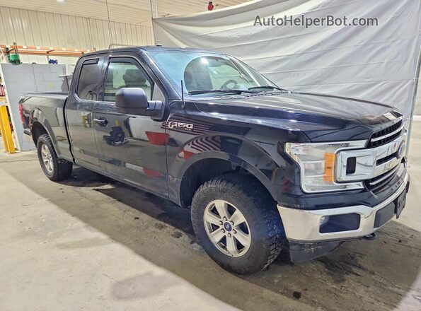 1FTEX1EP5JFE06495 2018 FORD F150 Black Delantero derecho