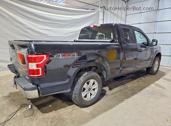 1FTEX1EP5JFE06495 2018 FORD F150 Black Trasero derecho