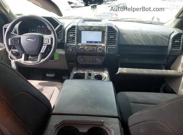 1FTEX1EP5LFB96225 2020 FORD F150 White Vista del salpicadero