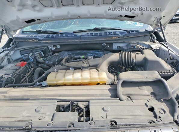 1FTEX1EP5LFB96225 2020 FORD F150 White Vista del compartimento del motor