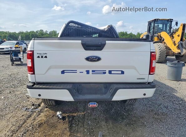 1FTEX1EP5LFB96225 2020 FORD F150 White Vista trasera