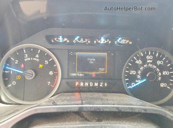 1FTEX1EP6GFD17298 2016 FORD F150 Brown Widok zestawu wskaźników