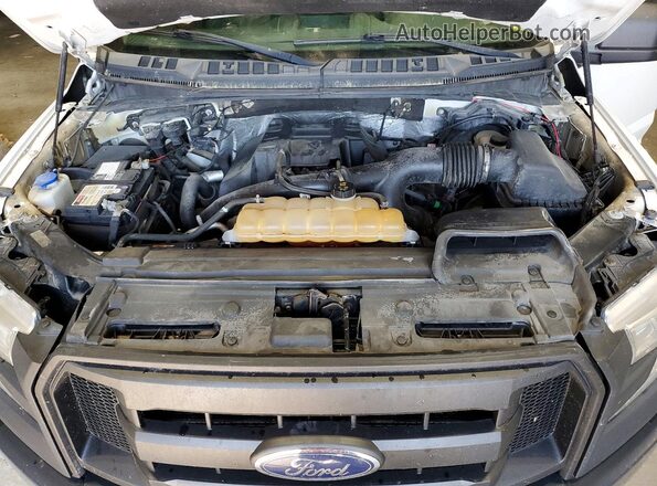 1FTEX1EP6GFD57848 2016 FORD F150 White უკანა სალონის ხედი