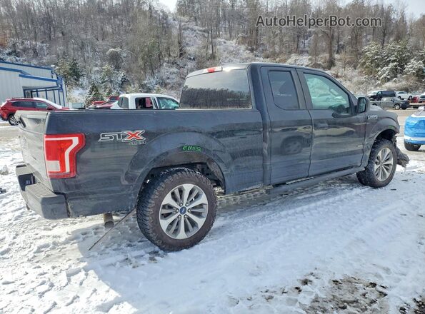 1FTEX1EP6HFA31792 2017 FORD F150 Black Հետևի աջ
