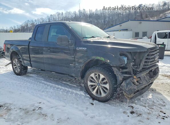 1FTEX1EP6HFA31792 2017 FORD F150 Black Առջևի աջ