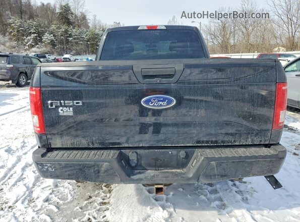 1FTEX1EP6HFA31792 2017 FORD F150 Black Հետևի տեսք