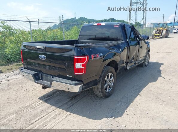 1FTEX1EP6JKG08236 2018 FORD F150 Black Rear right