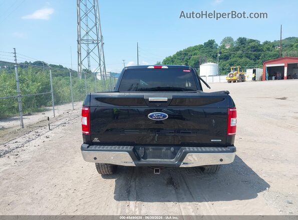 1FTEX1EP6JKG08236 2018 FORD F150 Black 