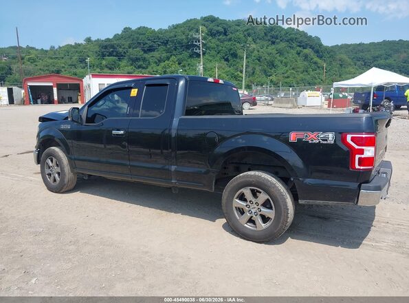 1FTEX1EP6JKG08236 2018 FORD F150 Black 