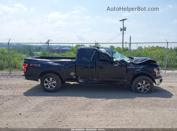 1FTEX1EP6JKG08236 2018 FORD F150 Black 360 interior view