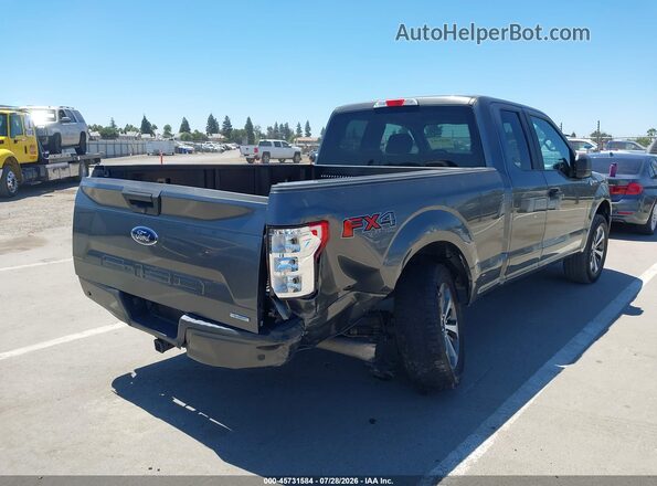 1FTEX1EP6KFA36515 2019 FORD F150 Gray Tył prawy