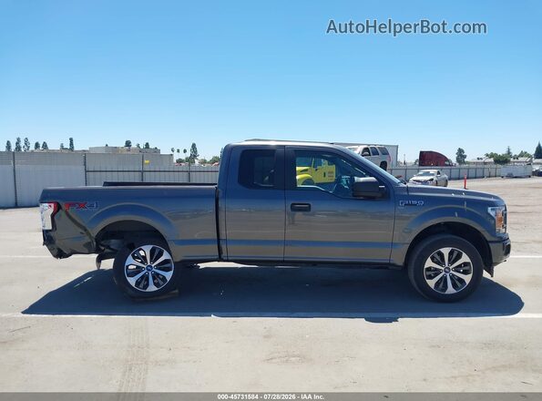 1FTEX1EP6KFA36515 2019 FORD F150 Gray Widok wnętrza z tyłu