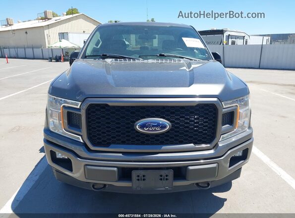 1FTEX1EP6KFA36515 2019 FORD F150 Gray Widok zestawu wskaźników