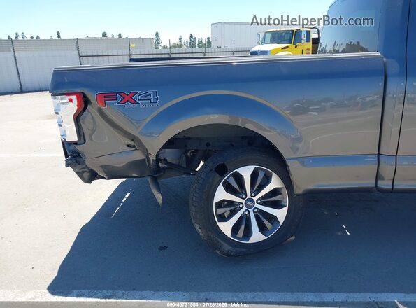 1FTEX1EP6KFA36515 2019 FORD F150 Gray Widok z przodu