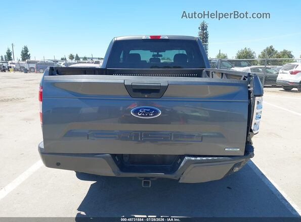 1FTEX1EP6KFA36515 2019 FORD F150 Gray 