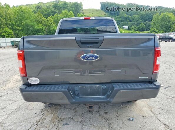 1FTEX1EP6KKF24323 2019 FORD F150 Gray Vista trasera