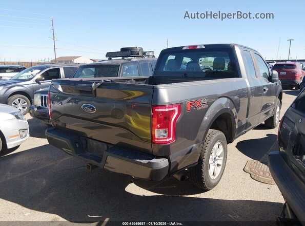 1FTEX1EP7GFA64489 2016 FORD F150 Black უკანა მარჯვენა